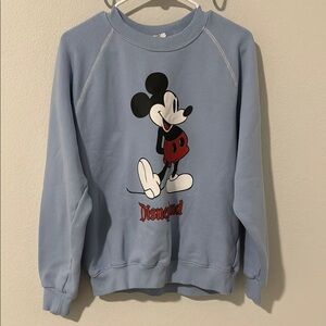 Disney Blue Mickey Mouse Sweater
